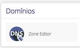 Ícone Zone Editor cpanel